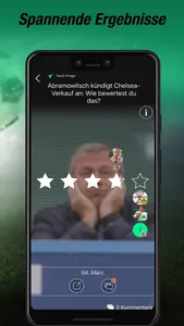 FanQ - Die Fussball Voting App screenshot 3