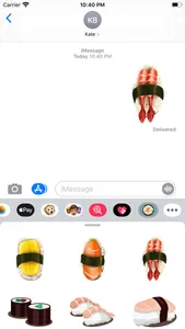 Wasabi Sushi Stickers screenshot 0