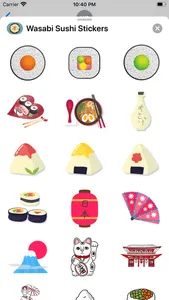 Wasabi Sushi Stickers screenshot 2