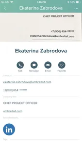 TakeMyCard Scan Business Cards screenshot 6