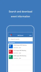 MICEnavi screenshot 2