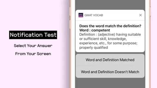 GMAT Vocabulary Words Test screenshot 1