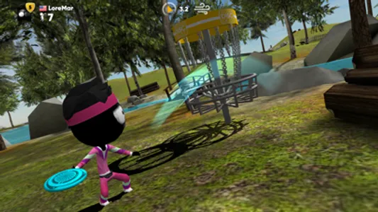 Stickman Disc Golf Battle screenshot 4