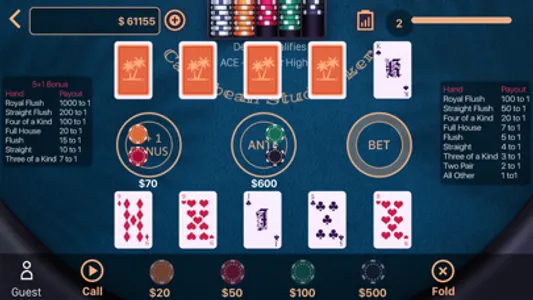 Caribbean Stud Poker Casino screenshot 5