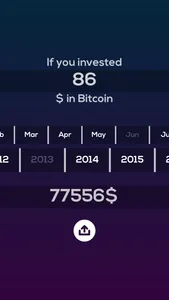 Historical Bitcoin Calculator screenshot 0