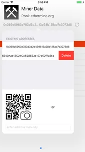 Miner Data screenshot 1