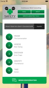 Safety Conversation Guide screenshot 1