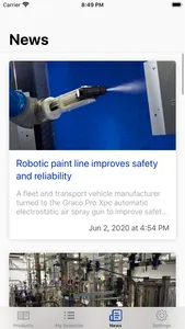 Graco Finishing Equipment screenshot 3