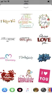 True Love - Valentine Stickers screenshot 2