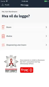 MinLogg Brann og Redning screenshot 0