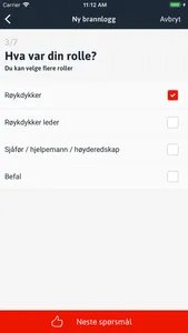 MinLogg Brann og Redning screenshot 2