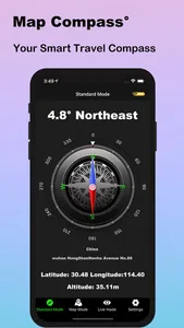 Map Compass° - GPS & Altitude screenshot 0