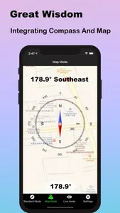 Map Compass° - GPS & Altitude screenshot 1