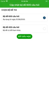 600 Câu hỏi lý thuyết B2 screenshot 0