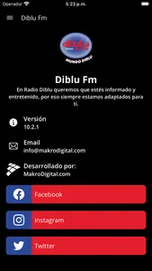 Radio Diblu screenshot 2