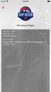 AAU Hoop Oregon screenshot 0