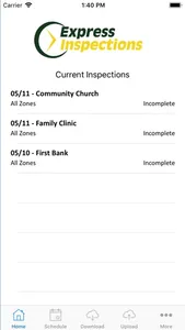 Express Inspections screenshot 1