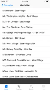 NYC Bus Tracker & Map screenshot 1