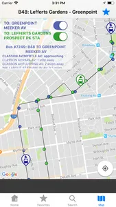 NYC Bus Tracker & Map screenshot 2