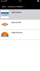 Radio Sabbia screenshot 1