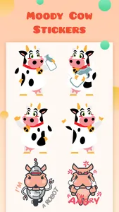 Animated Moody Cow screenshot 2