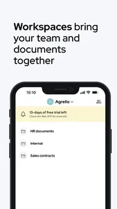 Agrello e-signatures screenshot 1