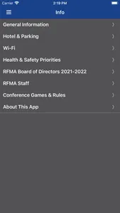 RFMA Annual Conference screenshot 3