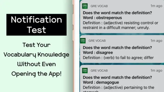 GRE Vocabulary Words screenshot 1