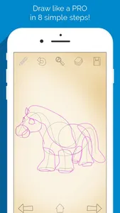 How to Draw Horses with Steps screenshot 2