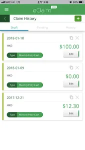 eClaim Pro screenshot 2