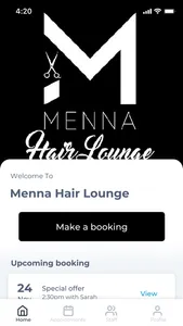 Menna Hair Lounge screenshot 0