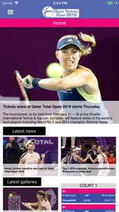 Qatar Total Open screenshot 0