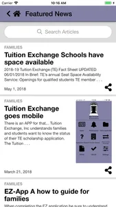 The Tuition Exchange screenshot 1