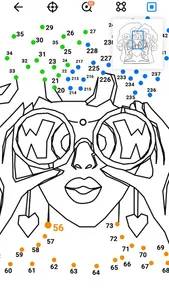 Dot to Dot to Coloring screenshot 1