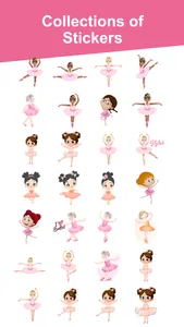 Balletmoji Stickers screenshot 1