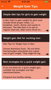 Weight & Height Increase Gain screenshot 5