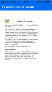 PROACTIS Expenses screenshot 4