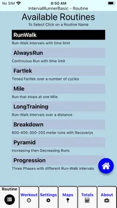 Interval Runner Basic screenshot 0