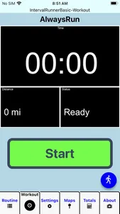 Interval Runner Basic screenshot 1