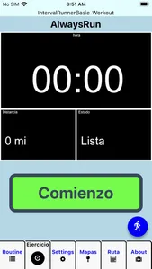 Interval Runner Basic screenshot 2