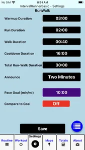 Interval Runner Basic screenshot 5