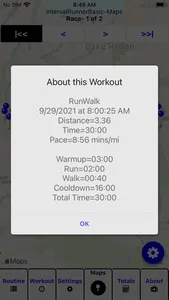 Interval Runner Basic screenshot 8