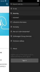Volkswagen Group Services SK screenshot 1