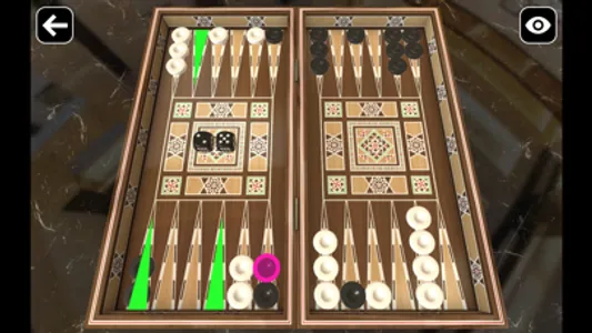 Original Backgammon screenshot 1