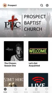 Prospect Baptist Church screenshot 0