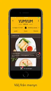 YumYum Restaurang screenshot 1