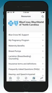 My Pregnancy Blue Cross NC screenshot 1