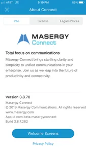 Masergy Communicator Connect screenshot 1