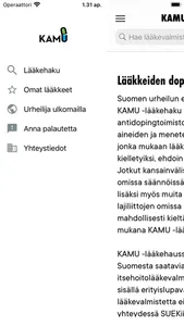 KAMU medicine search screenshot 3