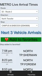 Madison Metro Bus Tracker screenshot 0